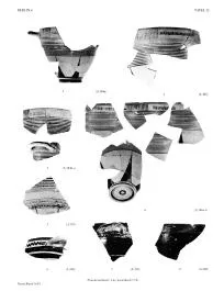 SKYPHOS, FRAGMENTS (PROTOCORINTHIAN, BLACK PATTERN)