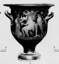 KRATER, BELL (SOUTH ITALIAN, APULIAN, RED-FIGURE)