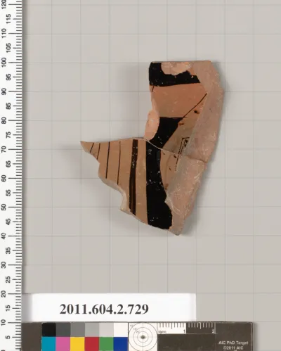 Terracotta fragment of a calyx-krater (bowl for mixing wine and water)