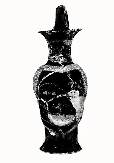 œnochoé ; vase plastique