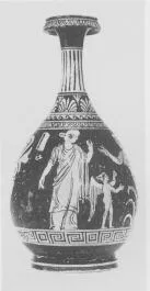 BOTTLE (SOUTH ITALIAN, CAMPANIAN, RED-FIGURE)