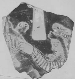 KRATER, BELL, FRAGMENTS (ATHENIAN, RED-FIGURE)