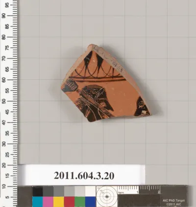 Terracotta fragment of a neck-amphora (jar)