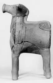FIGURE VASE (ATHENIAN GEOMETRIC)