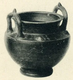LEBES (ROMAN, BLACK GLAZE)