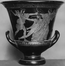KRATER, CALYX (ATHENIAN, RED-FIGURE)