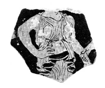 OINOCHOE, FRAGMENT (ATHENIAN, RED-FIGURE)