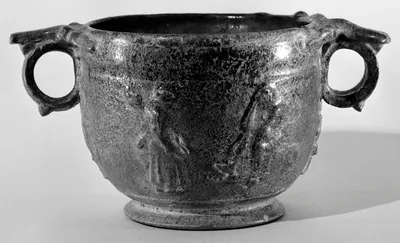 Lead-Glazed Skyphos