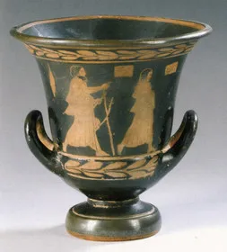 KRATER, CALYX (ATHENIAN, RED-FIGURE)