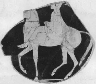 CUP, FRAGMENT (ATHENIAN, RED-FIGURE)