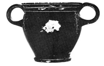 KANTHAROS (SOUTH ITALIAN, GNATHIAN, BLACK GLAZE)