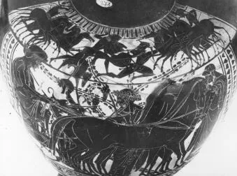 HYDRIA (ATHENIAN, BLACK-FIGURE)