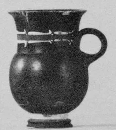 OINOCHOE (SOUTH ITALIAN, GNATHIAN, BLACK GLAZE)