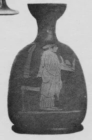 LEKYTHOS, SQUAT (ATHENIAN, RED-FIGURE)