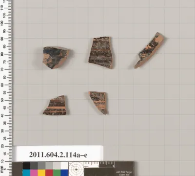 Terracotta fragments of pelikai (jars)