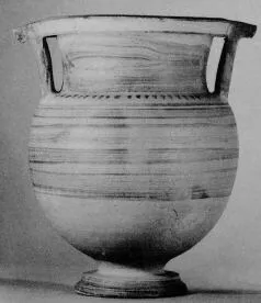 KRATER, COLUMN (PEUCETIAN, PATTERN)