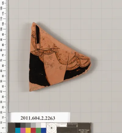 Terracotta fragment of a krater (bowl for mixing wine and water)