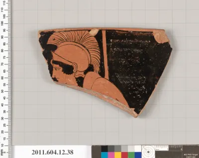 Terracotta fragment of a krater (deep bowl)