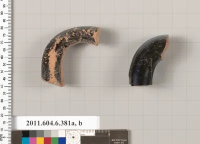 Terracotta fragments of undetermined shapes