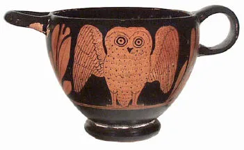 SKYPHOS (ATHENIAN, RED-FIGURE)
