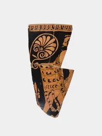 SKYPHOS, FRAGMENTS (ATHENIAN, RED-FIGURE)