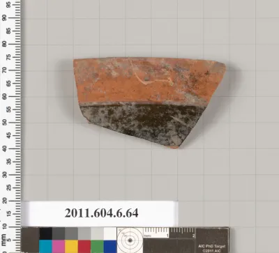 Terracotta fragment of a bowl?