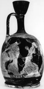 LEKYTHOS, SQUAT (ATHENIAN, RED-FIGURE)