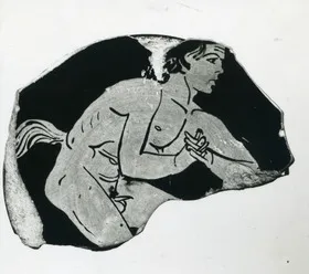CUP, STEMLESS, FRAGMENT (SOUTH ITALIAN, RED-FIGURE)