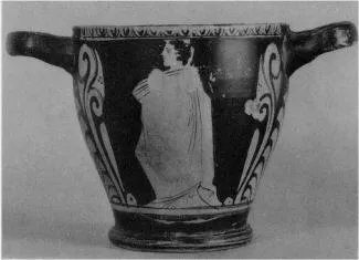 SKYPHOS (SOUTH ITALIAN, CAMPANIAN, RED-FIGURE)