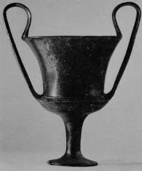 KANTHAROS (BOEOTIAN, BLACK GLAZE)