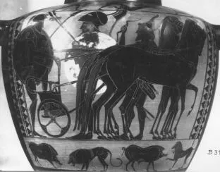 HYDRIA (ATHENIAN, BLACK-FIGURE)
