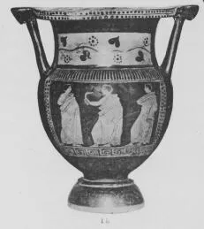 KRATER, COLUMN (SOUTH ITALIAN, APULIAN, RED-FIGURE)