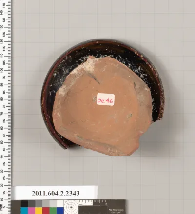 Terracotta fragment of an oinochoe (jug)?