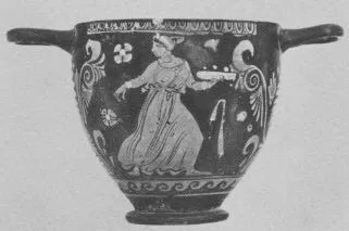 SKYPHOS (SOUTH ITALIAN, APULIAN, RED-FIGURE)