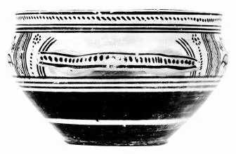 SKYPHOS (ATHENIAN GEOMETRIC, OUTLINE)