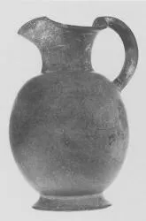 OINOCHOE (ETRUSCAN, BUCCHERO)