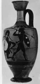 LEKYTHOS (ATHENIAN, BLACK-FIGURE)