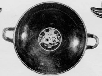 CUP A (ATHENIAN, BLACK-FIGURE)