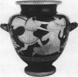 STAMNOS (ATHENIAN, RED-FIGURE)
