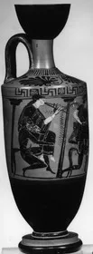 LEKYTHOS (ATHENIAN, BLACK-FIGURE)