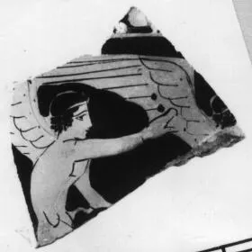 KRATER, FRAGMENT (ATHENIAN, RED-FIGURE)
