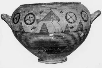 KRATER (EAST GREEK GEOMETRIC, OUTLINE)