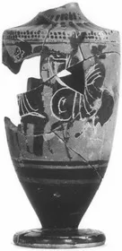 LEKYTHOS (ATHENIAN, BLACK-FIGURE)
