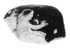 LEKYTHOS, SQUAT, FRAGMENT (ATHENIAN, RED-FIGURE)
