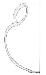 AMPHORA, BELLY (ETRUSCAN, IMPASTO)