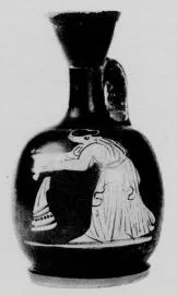 LEKYTHOS, SQUAT (ATHENIAN, RED-FIGURE)