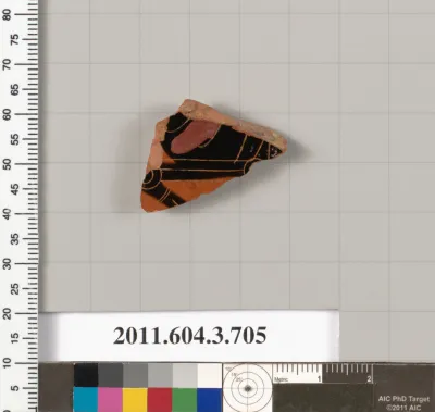 Terracotta fragment of a hydria (water jar)