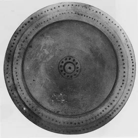 PLATE (ETRUSCAN, PATTERN)