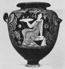 STAMNOS (ETRUSCAN, RED-FIGURE)