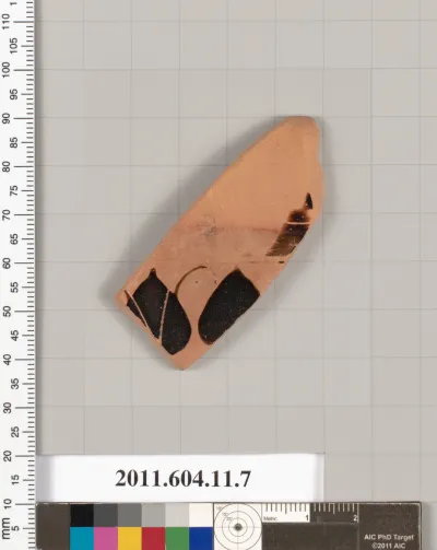 Terracotta fragment of a krater (bowl for mixing wine and water)